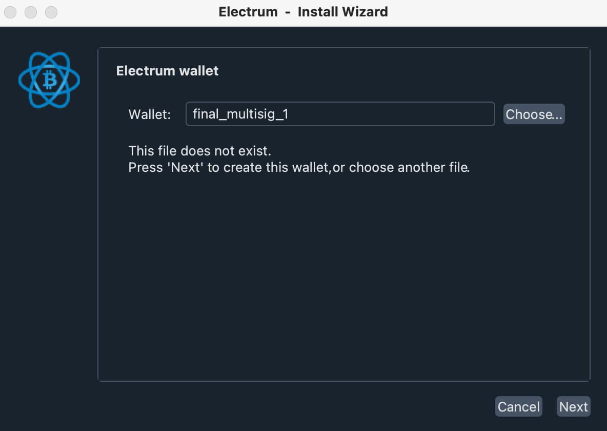 再一次重启 Electrum 软件，选择创建新钱包 | 通俗易懂的比特币教程 - GinGers Inc. | 您最想要的高净值人士数据库来了！